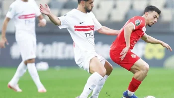 تردد القنوات الناقلة لمباراة الزمالك واتحاد العاصمة الليلة