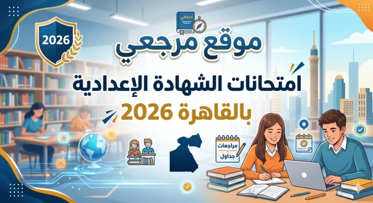 جدول امتحانات الشهادة الاعدادية 2026 بمحافظة القاهرة بعد الاعتماد الرسمي ومواعيد اللجان