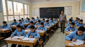 جدول امتحانات الصف السادس الابتدائي 2026 الترم الثاني بالمحافظات.. المواعيد الكاملة وتوزيع الدرجات