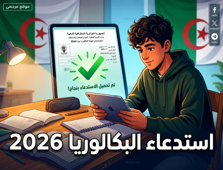 حلم الجامعة: موعد استدعاء شهادات بكالوريا 2026 في الجزائر التعليم تعلن الجدول النهائي لامتحانات شهادة البكالوريا