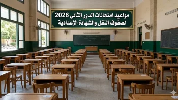 رسميا من هنــا.. مواعيد امتحانات الدور الثاني 2026 لصفوف النقل والشهادة الإعدادية في جميع المحافظات