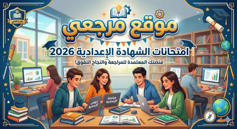 رسمياً.. جدول امتحانات الشهادة الإعدادية 2026 الترم الثاني لجميع المحافظات (مواعيد المواد والترتيب)