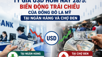 سعر صرف الدولار الأمريكي اليوم، 28 مايو: تحركات متباينة للدولار الأمريكي في البنوك والسوق السوداء.