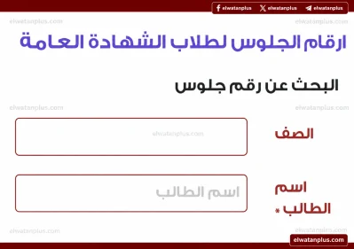 عاجل.. موعد اعلان ارقام جلوس الثانوية العامة 2026 وبدء الامتحانات رسميا يوم 21 يونيو