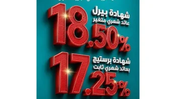 كريدي أجريكول مصر يطلق شهادات ادخار جديدة بعوائد تصل إلى 18.5% – 25H