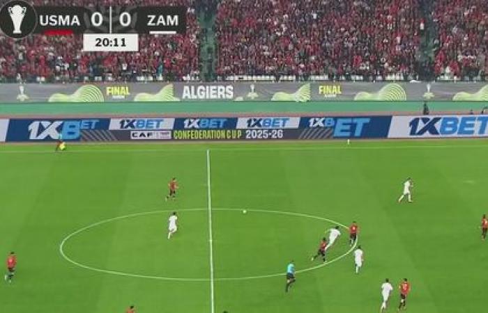 ماتش الزمالك اليوم.. تابع الآن مباراة الزمالك واتحاد العاصمة الجزائري مجاناً في ذهاب نهائي كأس الاتحاد الأفريقي