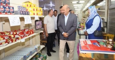 محافظ السويس يتابع توافر السلع واللحوم بـ"دلتا ماركت" بأسعار مناسبة