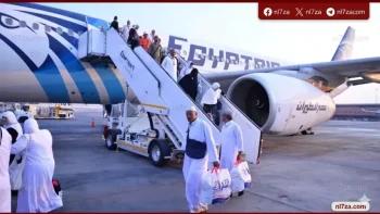 مصر للطيران تدشن جسر العودة لنقل الحجاج وتسير 16 رحلة من جدة والمدينة