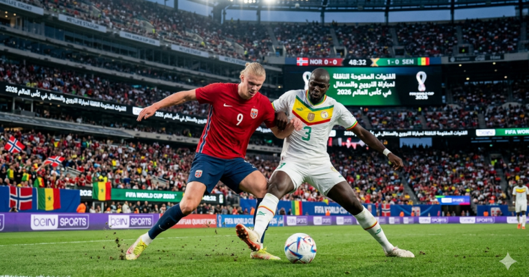 القنوات المفتوحة الناقلة لمباراة النرويج والسنغال في كأس العالم 2026