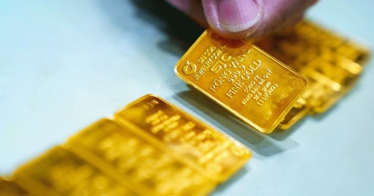 أسعار الذهب اليوم، 28 يونيو 2026: عاد سعر البيع الشائع إلى مستوى 148.5 مليون دونغ فيتنامي للأونصة.