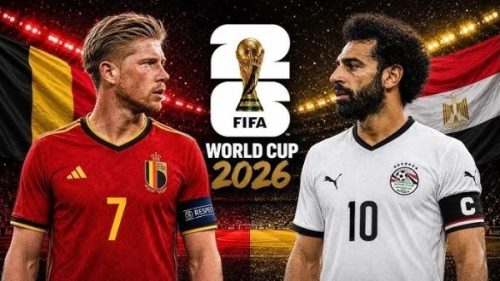 اتفرج مجانا.. القنوات الناقلة لمباراة مصر وبلجيكا اليوم في كأس العالم 2026