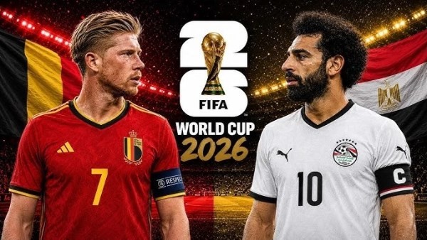 اتفرج مجانا.. القنوات الناقلة لمباراة مصر وبلجيكا اليوم في كأس العالم 2026
