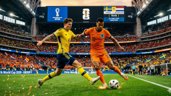 القنوات المفتوحة الناقلة لمباراة السويد وهولندا في كأس العالم 2026