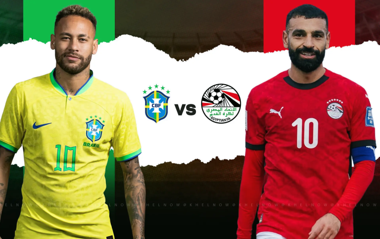 القنوات الناقلة لمباراة مصر ضد البرازيل استعدادًا لكأس العالم 2026