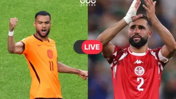 بث مباشر.. مشاهدة مباراة تونس وهولندا الآن في كأس العالم 2026