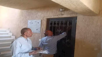 حملة مفاجئة بأكتوبر الجديدة تضبط مخالفات بشقق الإسكان الاجتماعي