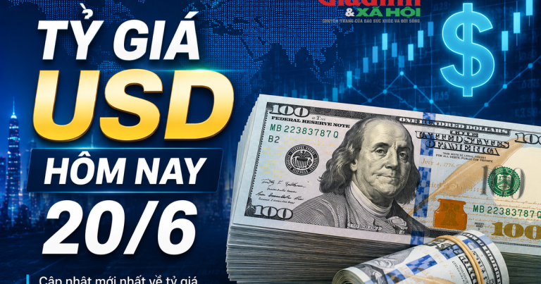 سعر صرف الدولار الأمريكي اليوم (20 يونيو): يتم بيع الدولار الأمريكي في "السوق السوداء" بسعر 26600 دونغ فيتنامي/دولار أمريكي.