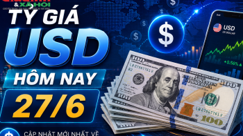 سعر صرف الدولار الأمريكي اليوم، 27 يونيو: يتم بيع الدولار الأمريكي في العديد من البنوك بسعر 26,454 دونغ فيتنامي/دولار أمريكي.