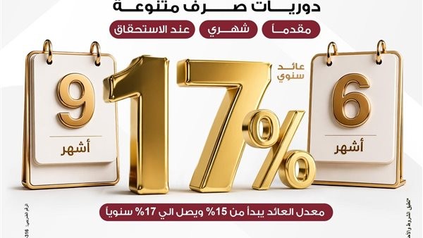 شهادات ادخار بنك مصر 2026