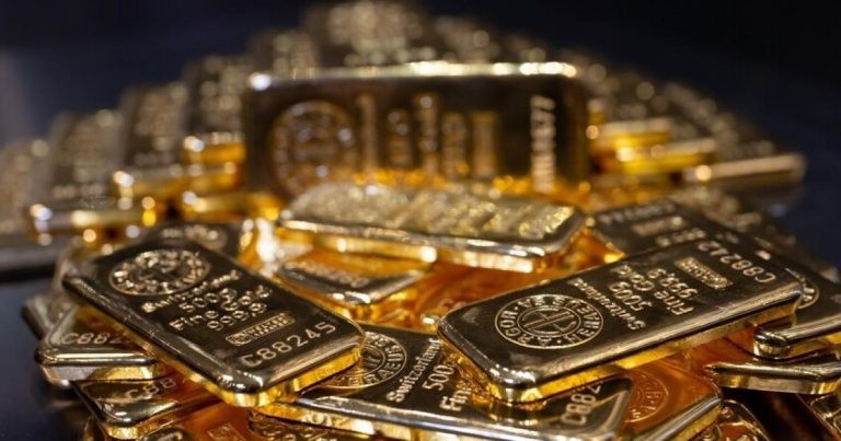 هبوط أسعار الذهب مع انحسار المخاوف المرتبطة بالتوتر الأمريكي الإيراني