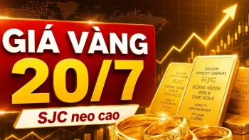 أسعار الذهب اليوم، 20 يوليو: هل انخفضت أسعار أسهم شركات SJC وBTMC وDOJI وPNJ بما يتماشى مع أسعار الذهب العالمية؟