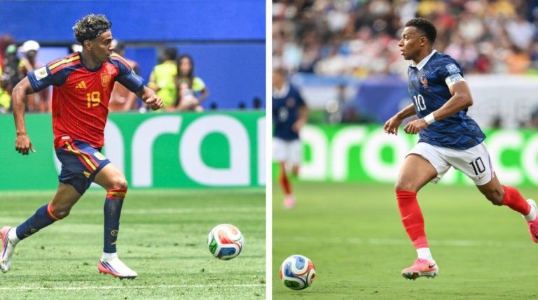 اتفرج في البيت.. 7 قنوات مفتوحة تذيع مباراة إسبانيا وفرنسا في كأس العالم