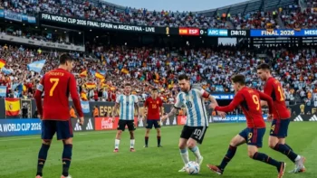 القنوات المجانية الناقلة لمباراة إسبانيا والأرجنتين اليوم في نهائي كأس العالم 2026