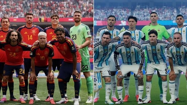القنوات الناقلة لمباراة الأرجنتين وإسبانيا