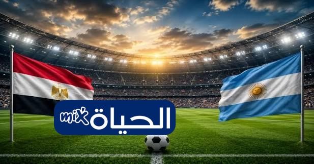 القنوات الناقلة لمباراة مصر ضد الارجنتين في دور الـ 16 من كأس العالم 2026
