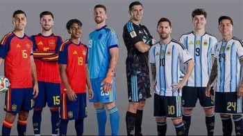 بث مباشر مباراة الأرجنتين وإسبانيا