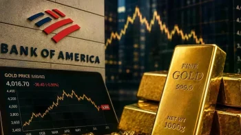 بنك أوف أمريكا: كلما انخفض سعر الذهب، زادت فرصة الشراء.