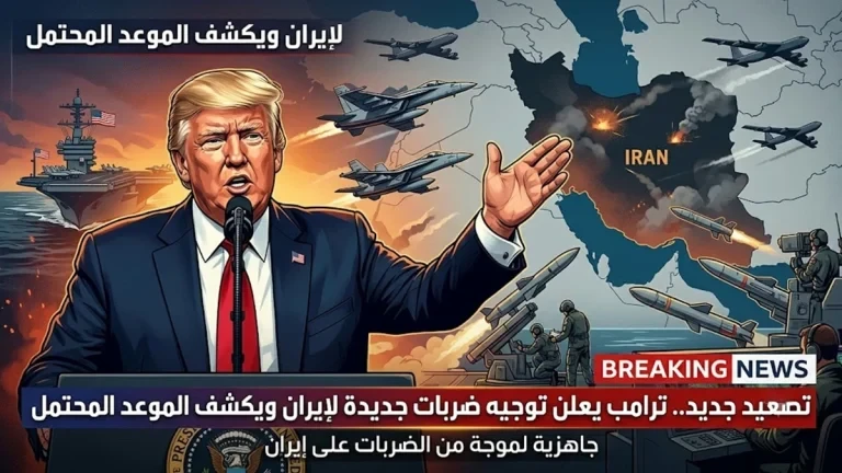 ترامب أعلن عن احتمال شن ضربات جديدة ضد إيران خلال ليل الأربعاء