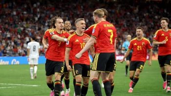 تردد قناة بي إن سبورت المفتوحة لنقل مباراة بلجيكا وإسبانيا في ربع نهائي كأس العالم