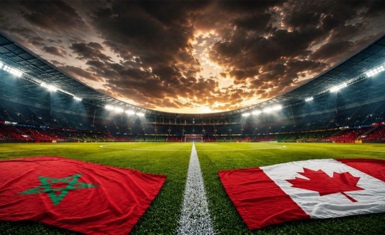 جميع القنوات المفتوحة الناقلة لمباراة المغرب وكندا في كأس العالم 2026