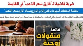 ضربة قاضية لمطالبات الزوجات بـ«فارق سعر الذهب» فى «القايمة».. برلمانى