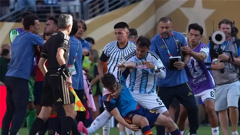عقوبات قاسية في انتظار الأرجنتين بعد أحداث نهائي كأس العالم