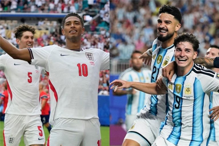قناة مفتوحة تعلن نقل مباراة الأرجنتين وإنجلترا اليوم في كأس العالم