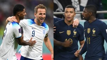 كيف تشاهد مباراة فرنسا وإنجلترا في كأس العالم مجانًا؟