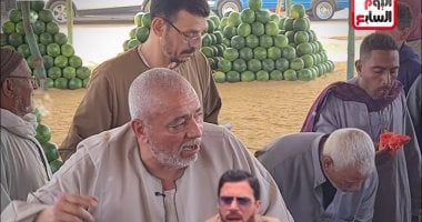 سوق الطراوة.. أسرار مزادات البطيخ من قلب أشهر أسواق الجملة فى مصر