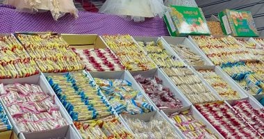 طبق حلوى المولد النبوى بالدقهلية يبدأ من 100جنيه.. صور