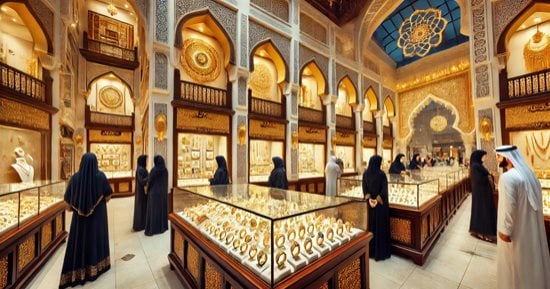 الذهب فى الإمارات يواصل التراجع.. الدولار القوى يضغط على الأوقية